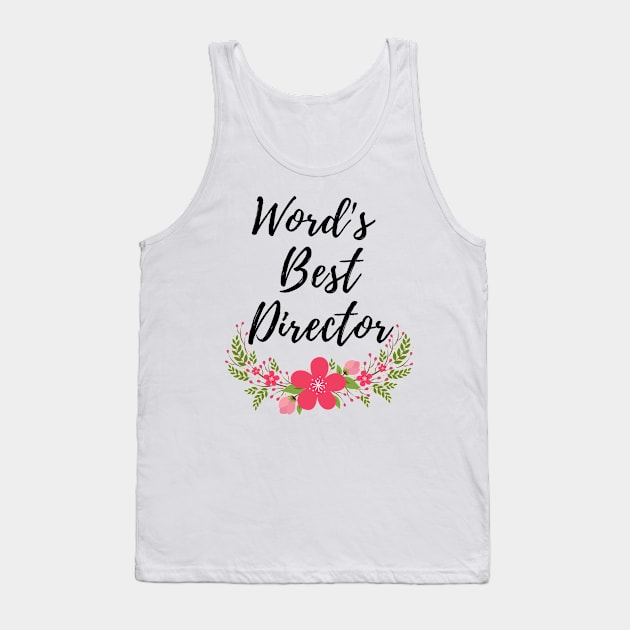 director Tank Top by Mdath